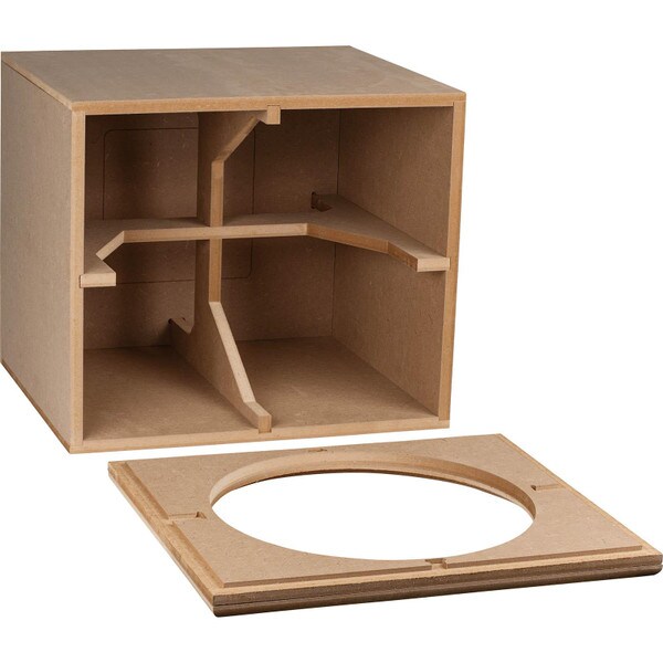 Main product image for Knock-Down MDF 4 ft³ Subwoofer Cabinet for Dayton Audio Ultimax II 18"300-5038